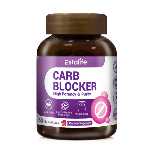 Estalife Carb Blocker Slimming Pill for Weight Loss | Diet | Vegan | Phase 2 | 60 Caps