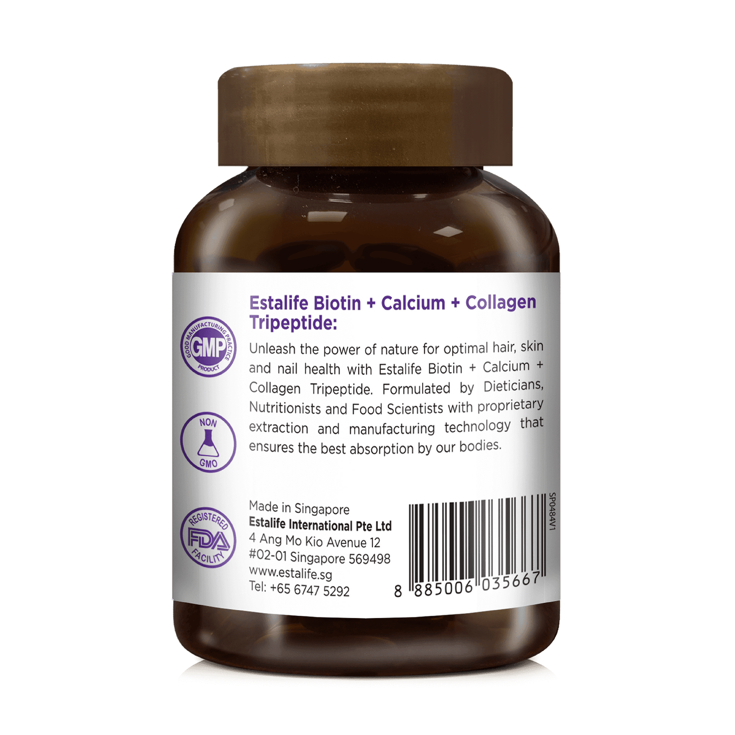 Estalife Biotin+ Calcium + Collagen Tripeptide