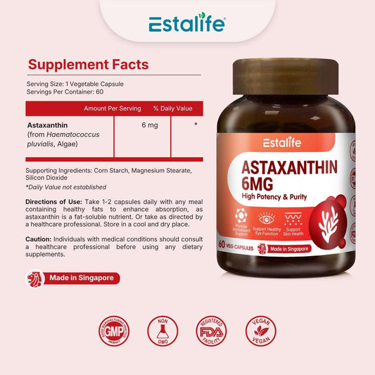 Astaxanthin 6MG