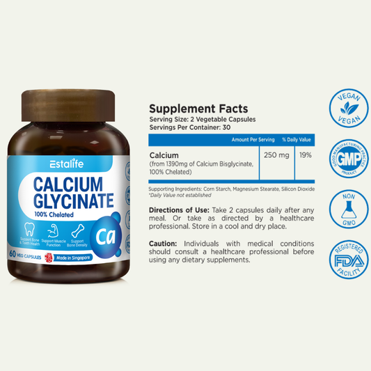 Estalife Calcium Glycinate