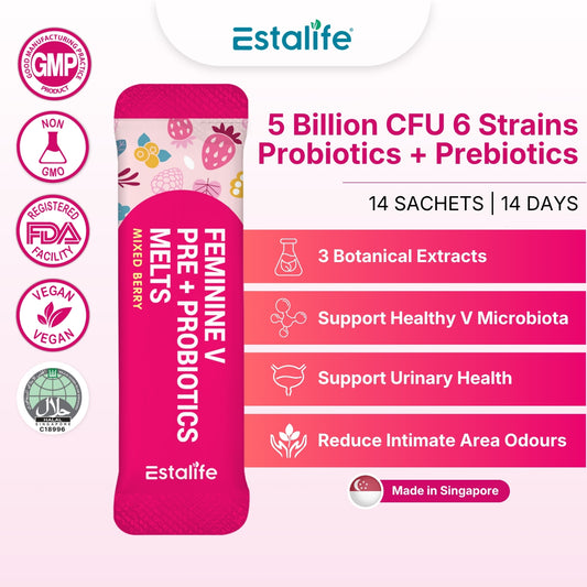 Estalife Feminine V Pre + Probiotics Melts