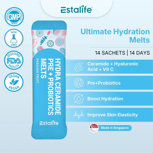 Estalife Hydra Ceramide Pre + Probiotics Melts