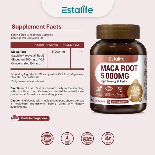 Maca Root 5,000MG