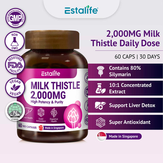 Estalife Milk Thistle 2000MG