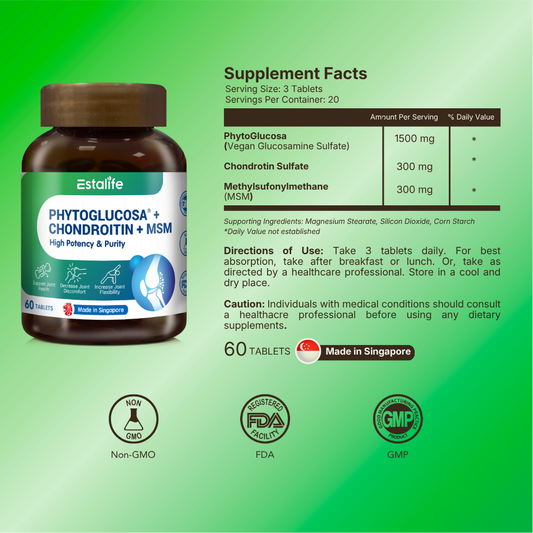 Estalife PhytoGlucosa® + Chondroitin + MSM