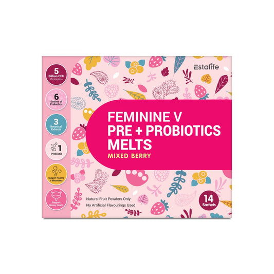 Estalife Feminine V Pre + Probiotics Melts