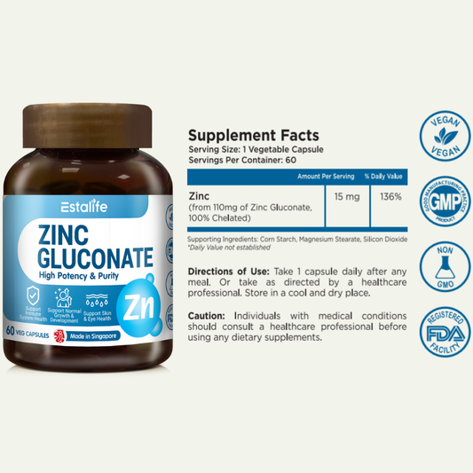 Estalife Zinc Gluconate
