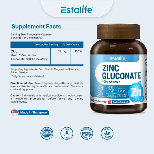 Estalife Zinc Gluconate