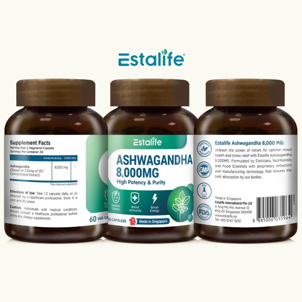 Estalife Ashwagandha 8000MG