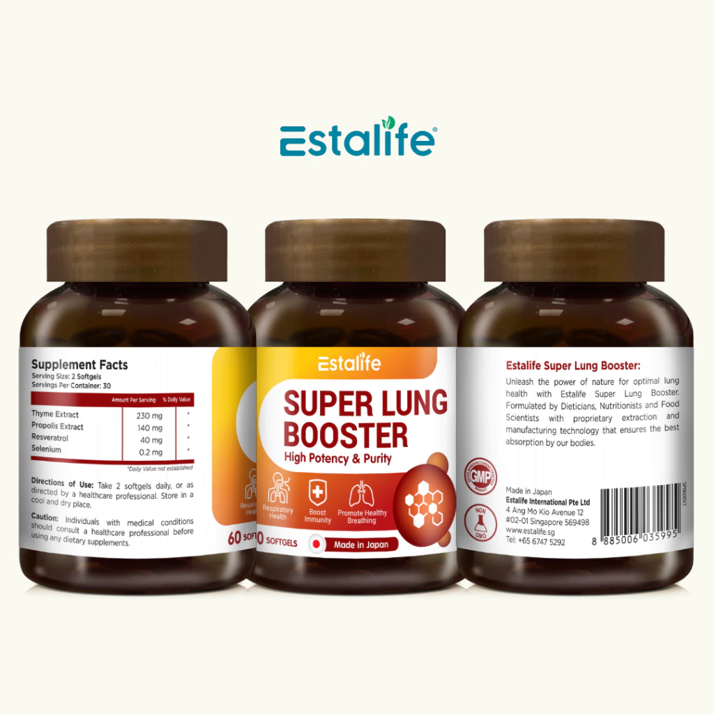 Estalife 超级肺部增强剂