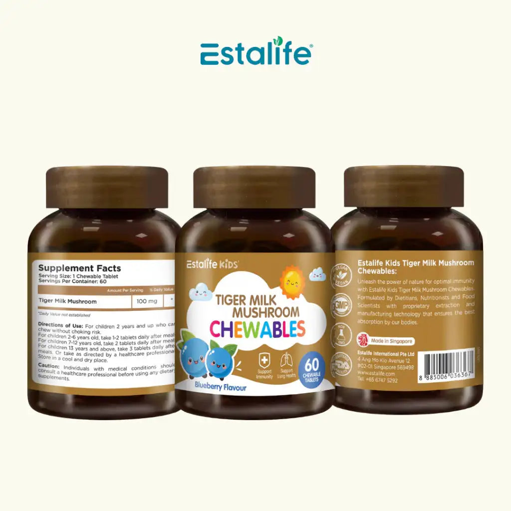 Kids Tiger Milk Mushroom Chewables