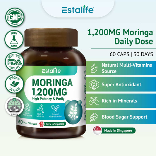 Estalife Moringa Leaf 1200MG