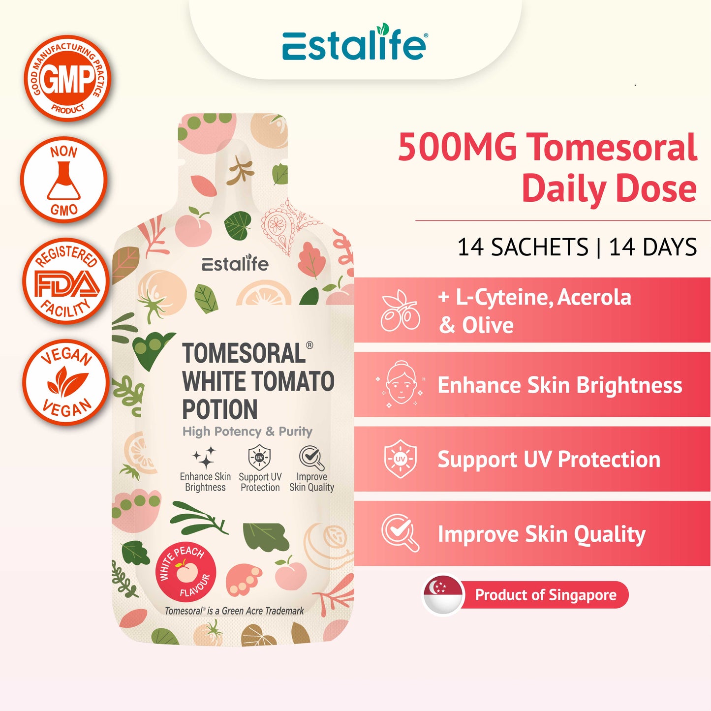 Estalife Tomesoral® 白番茄药水