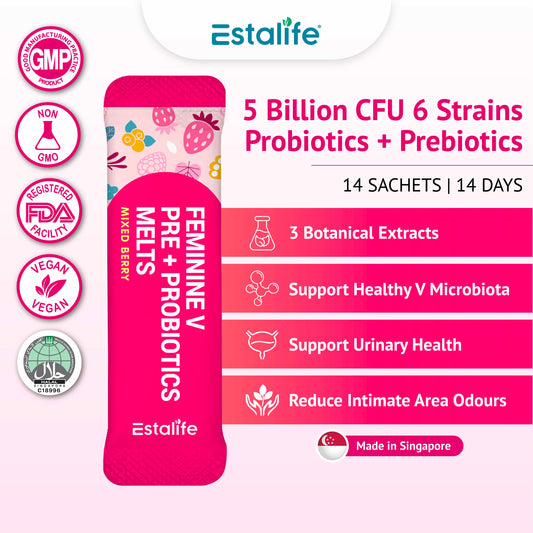 Estalife Feminine V Pre + Probiotics Melts