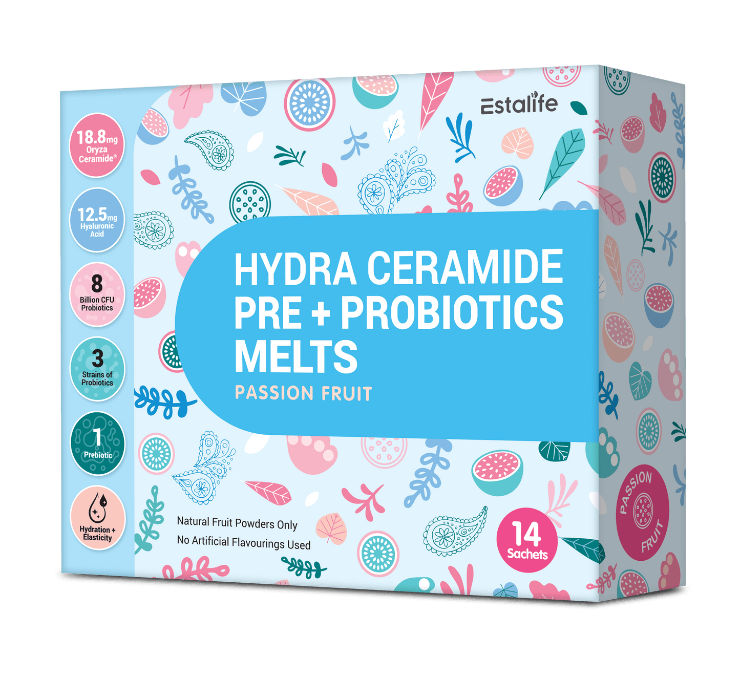 Estalife Hydra Ceramide Pre + Probiotics Melts