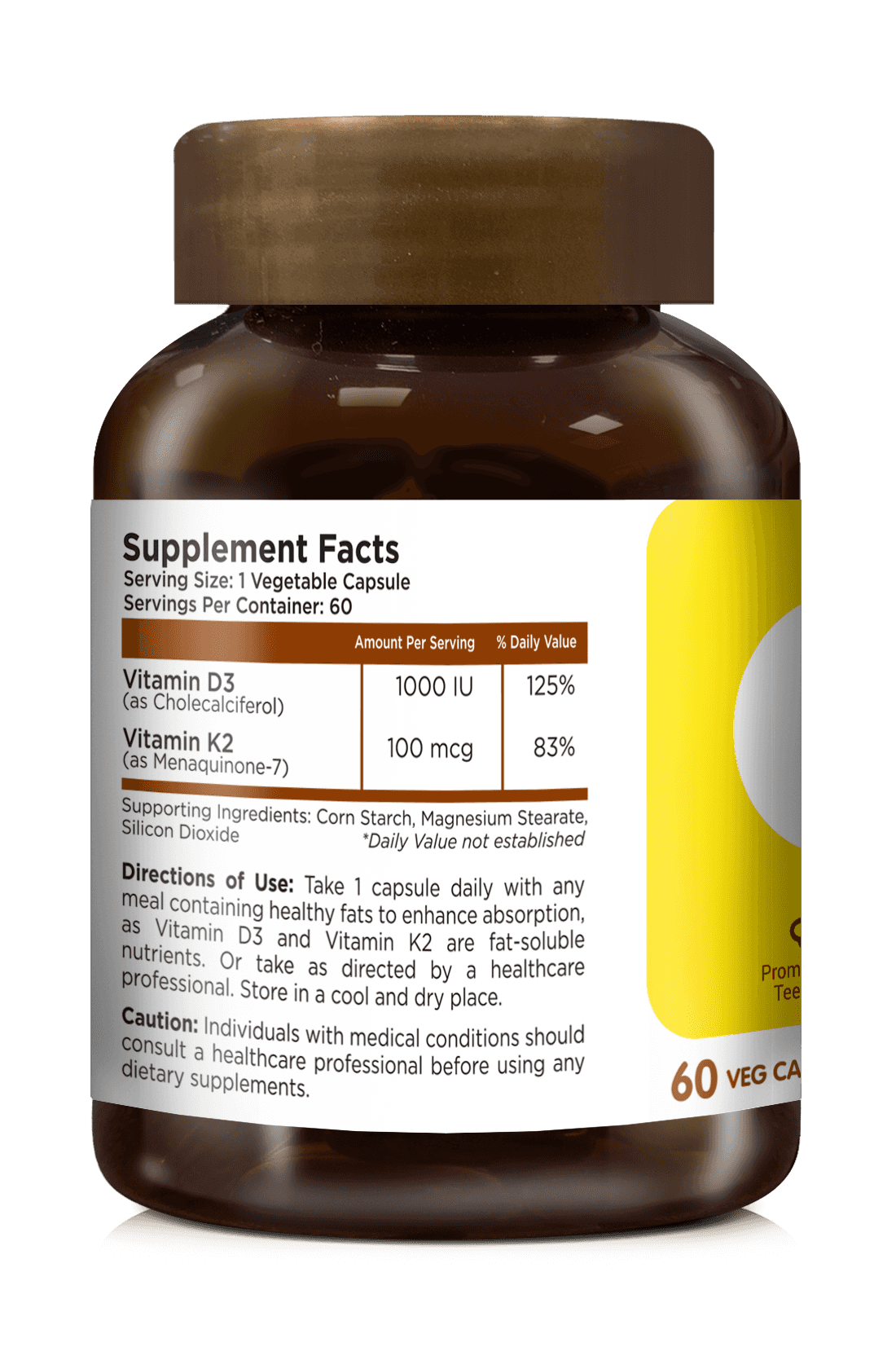 Estalife Vitamin D3 + K2 MK-7