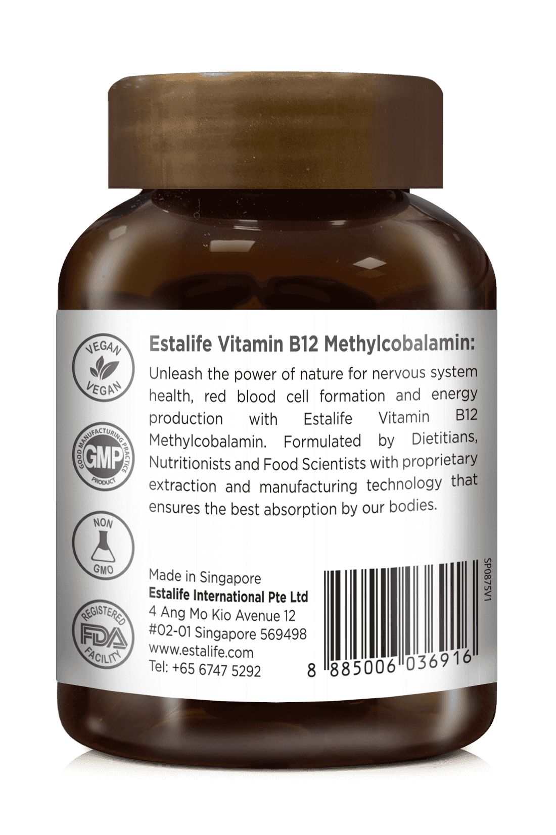 Estalife Vitamin B12 Methylcobalamin