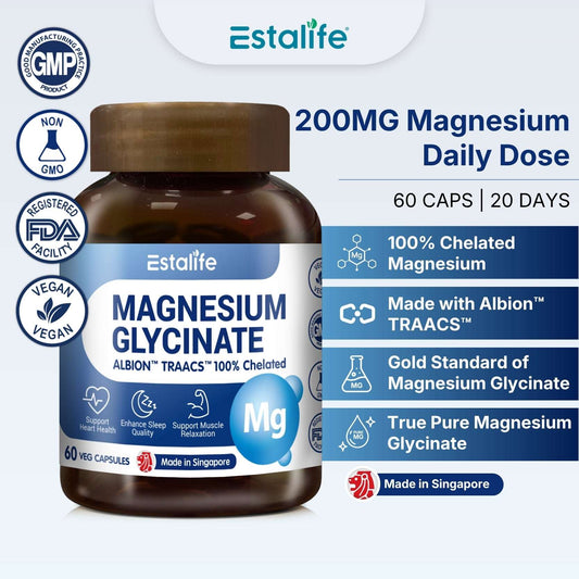 Estalife Magnesium Glycinate — Albion™ TRAACS™