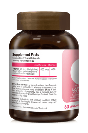 Quatrefolic® Vitamin B9 Methylfolate