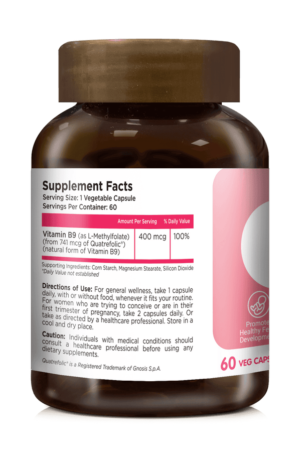 Quatrefolic® Vitamin B9 Methylfolate