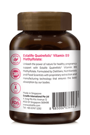 Quatrefolic® Vitamin B9 Methylfolate