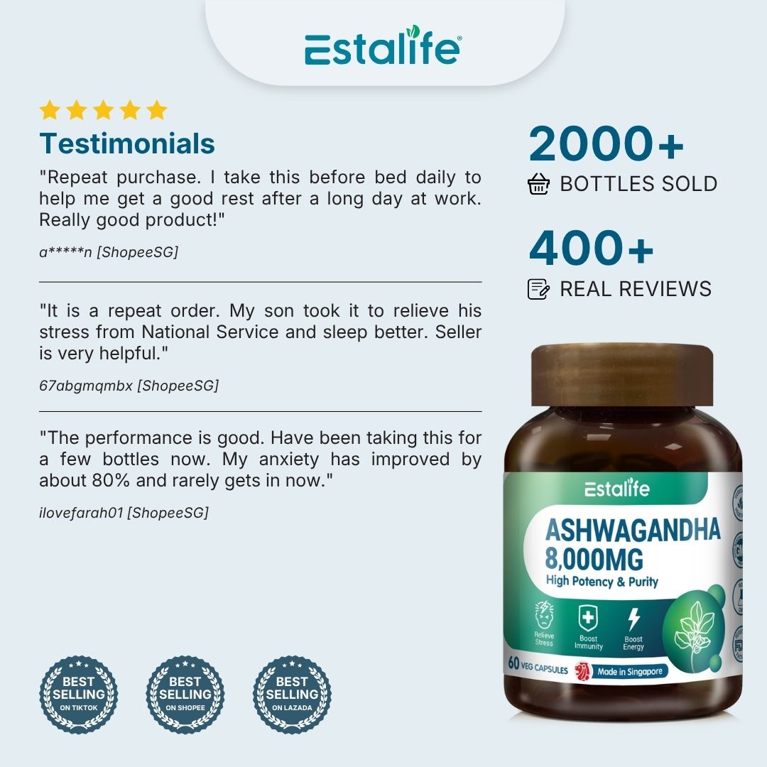 Estalife Ashwagandha 8000MG