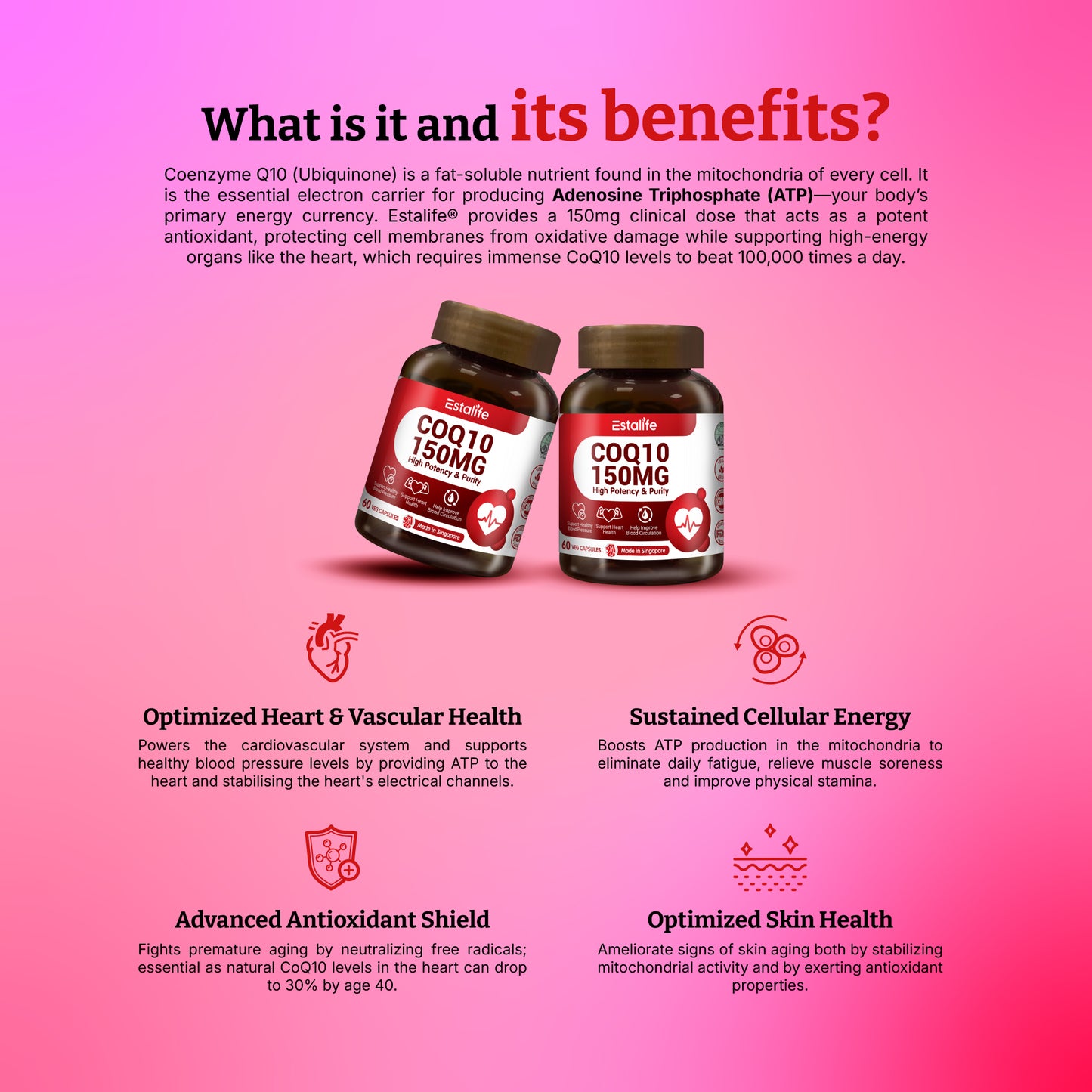 Estalife CoQ10 150MG