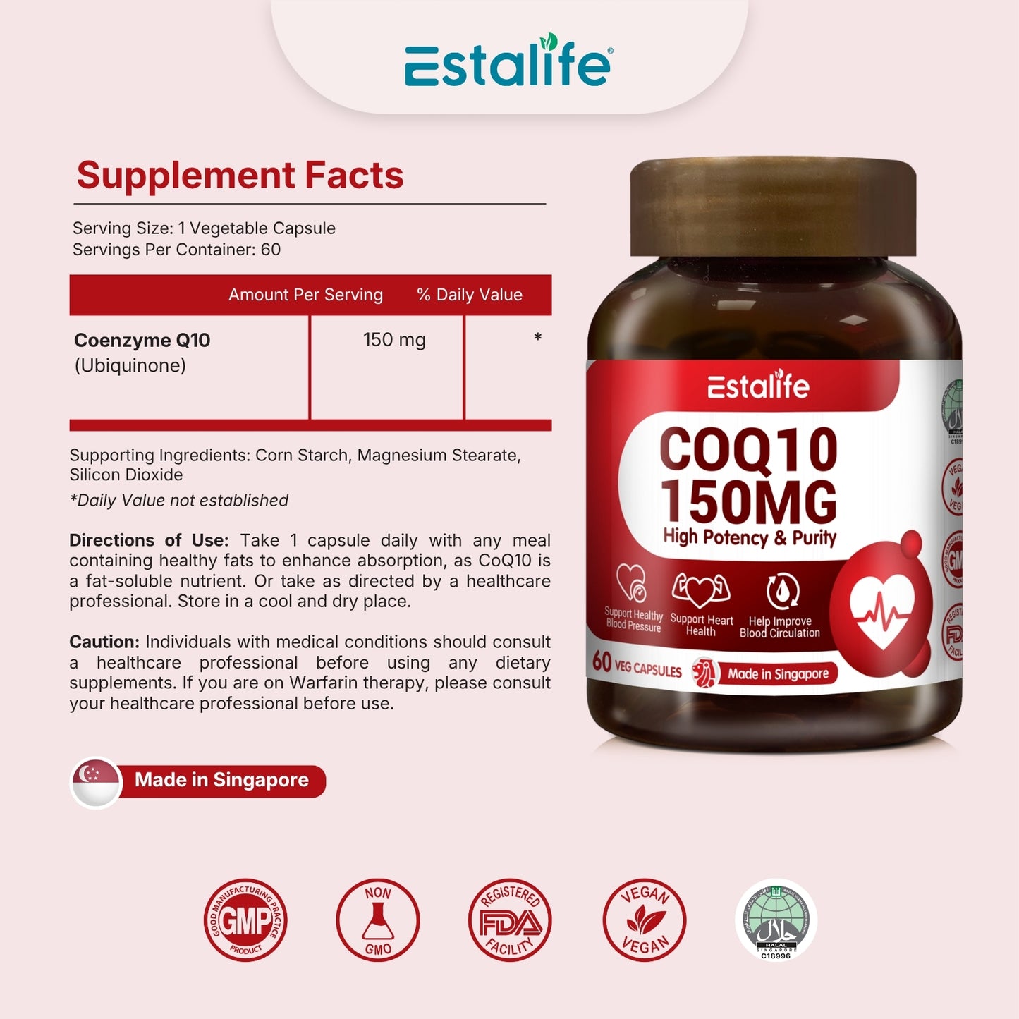 Estalife CoQ10 150MG
