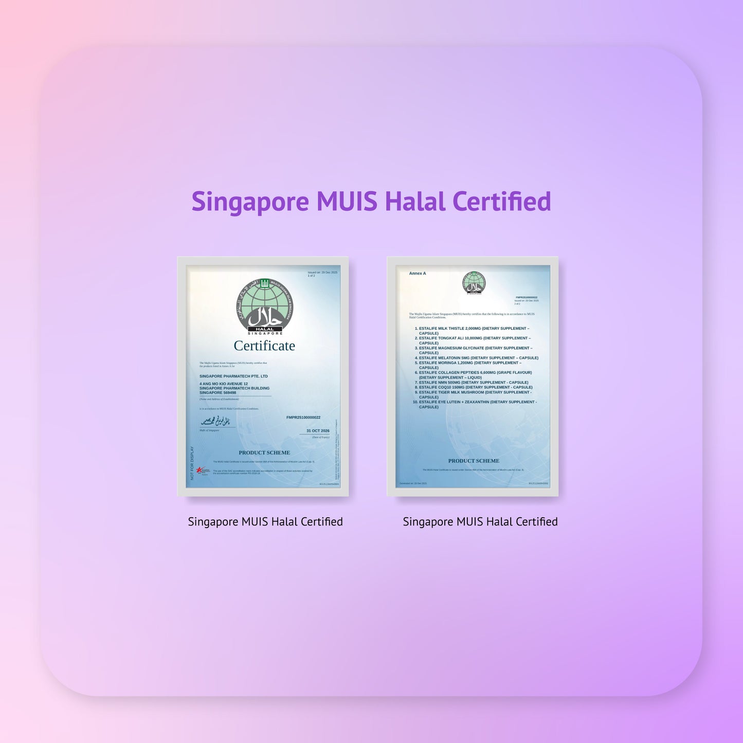 Estalife Collagen Peptides 6600mg Zero Sugar