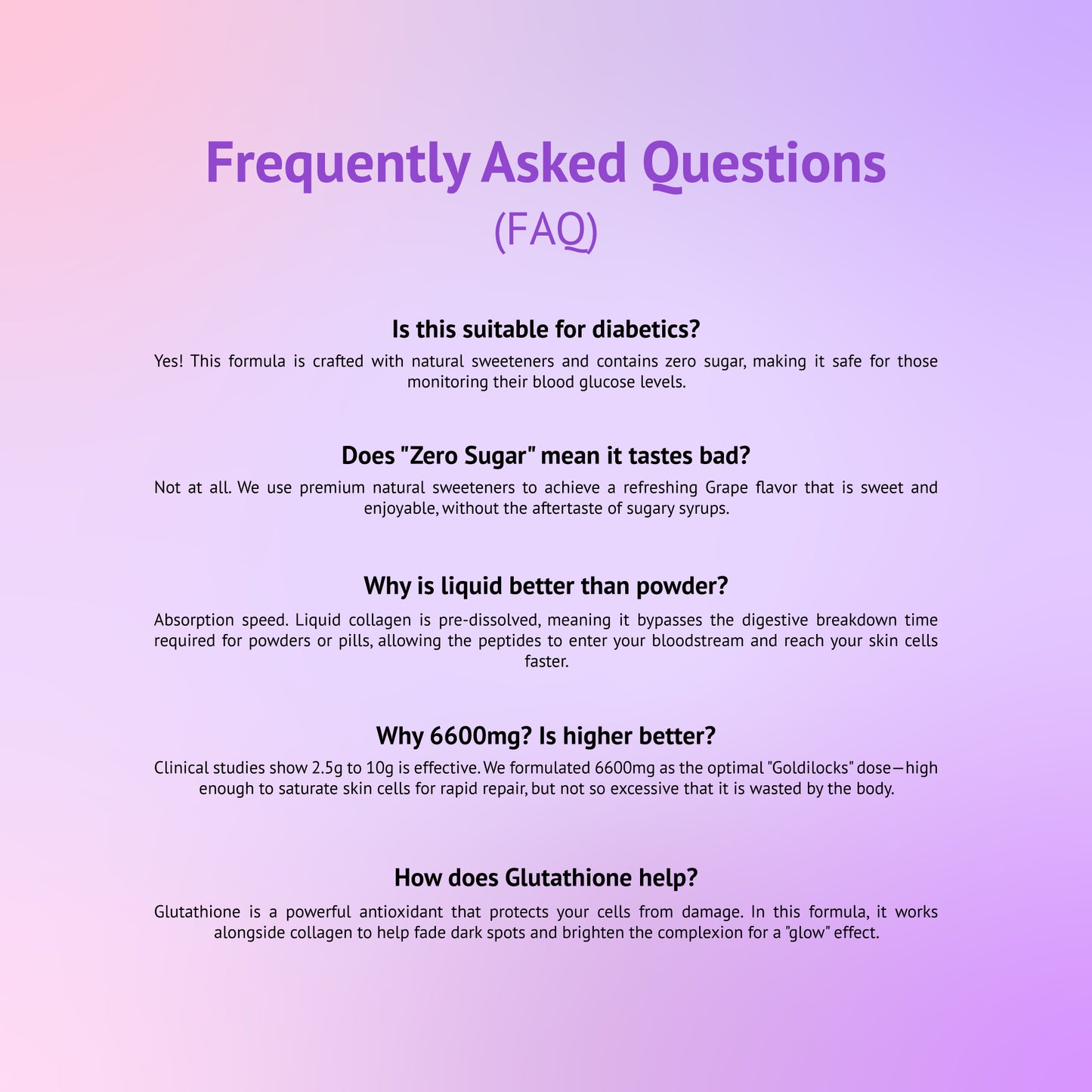 Estalife Collagen Peptides 6600mg Zero Sugar