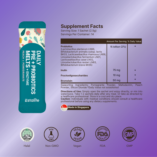 Estalife Daily Pre+Probiotics Melts