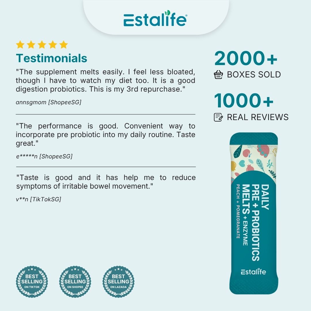 Estalife Daily Pre+Probiotics Melts