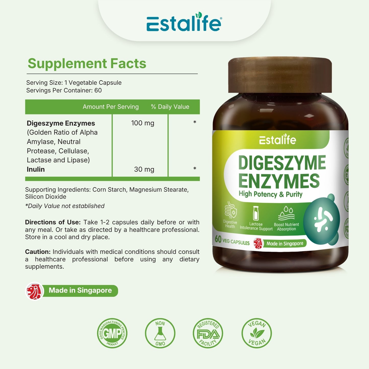Estalife Digeszyme Enzyme