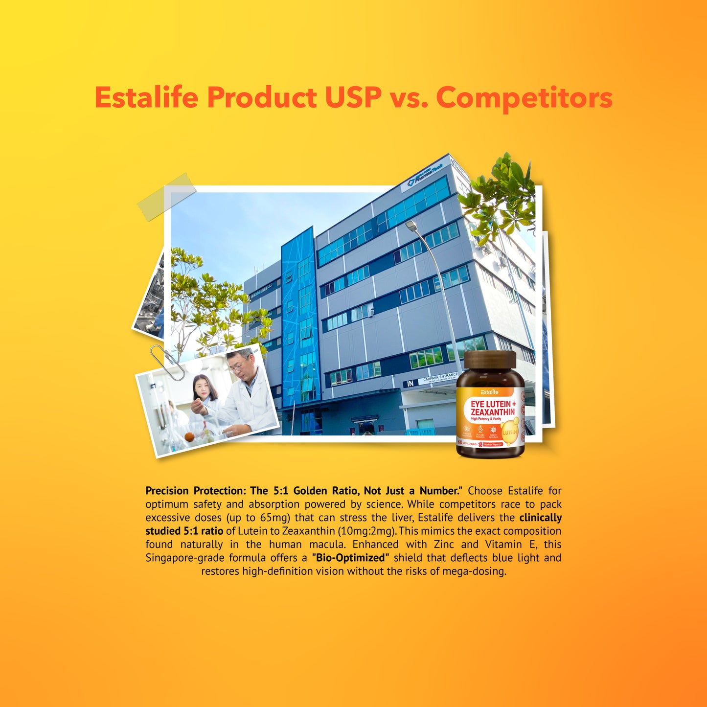 Estalife Eye Lutein+ Zeaxanthin