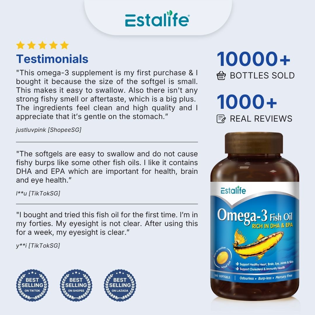 ESTALIFE® OMEGA-3 DHA FISH OIL