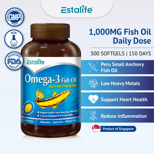 ESTALIFE® OMEGA-3 DHA FISH OIL