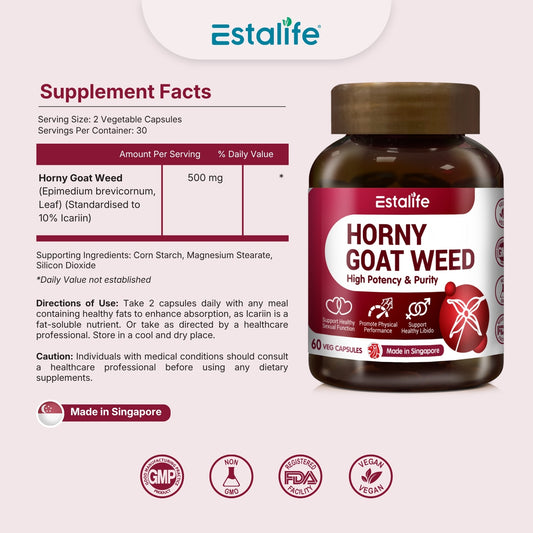 Horny Goat Weed | High Potency Herbal Formula