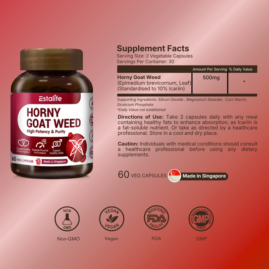 Horny Goat Weed | High Potency Herbal Formula