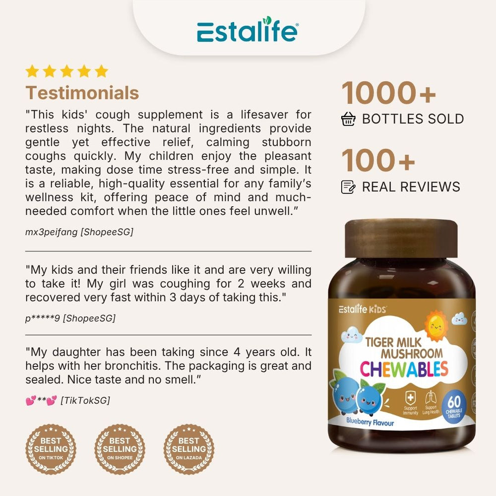 Kids Tiger Milk Mushroom Chewables
