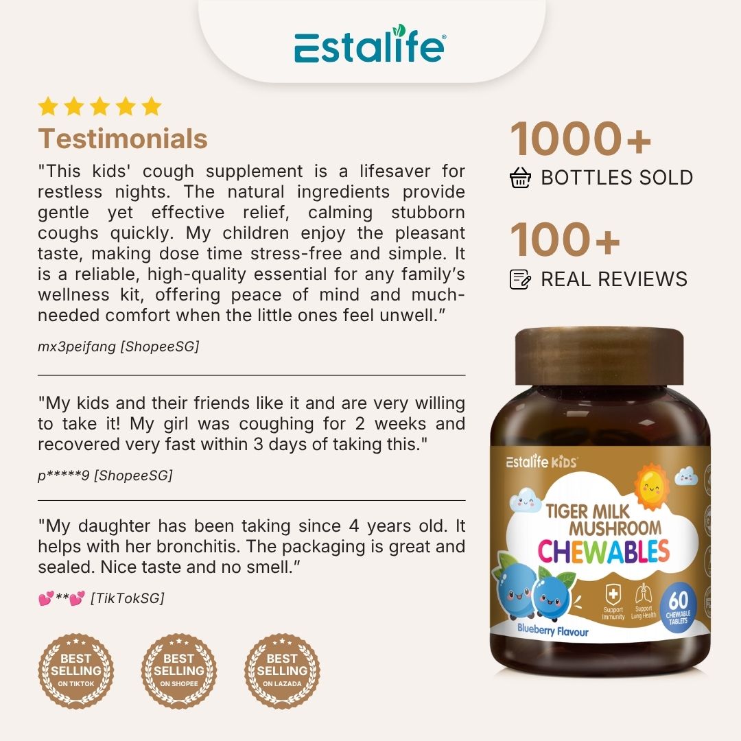 Kids Tiger Milk Mushroom Chewables