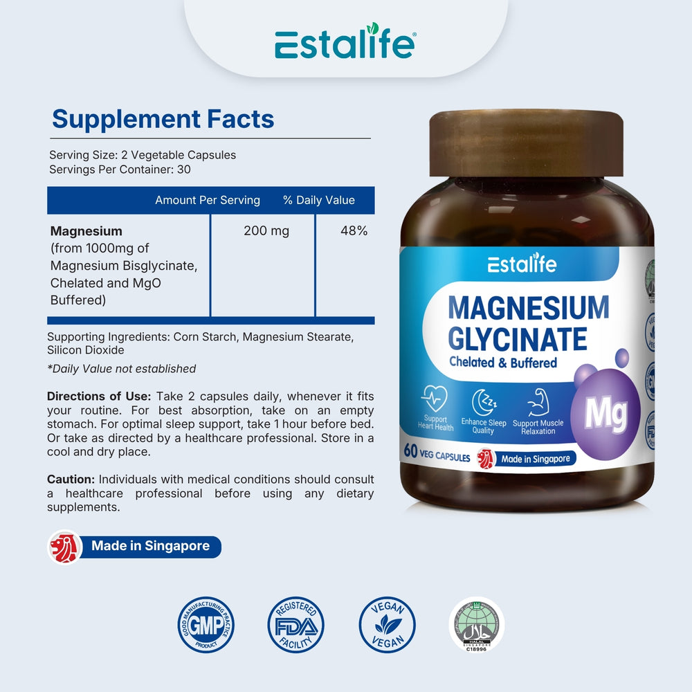 Magnesium Glycinate 1,000MG