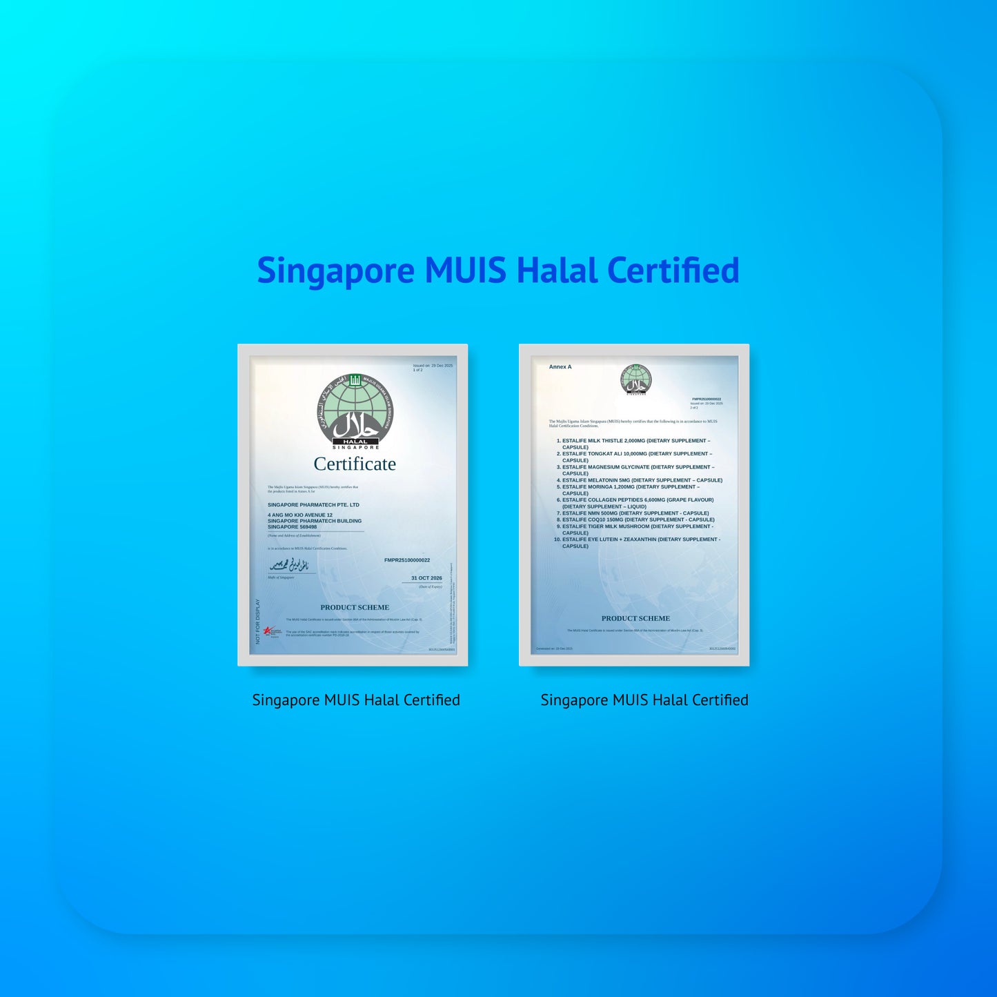 Estalife Magnesium Glycinate 1000MG