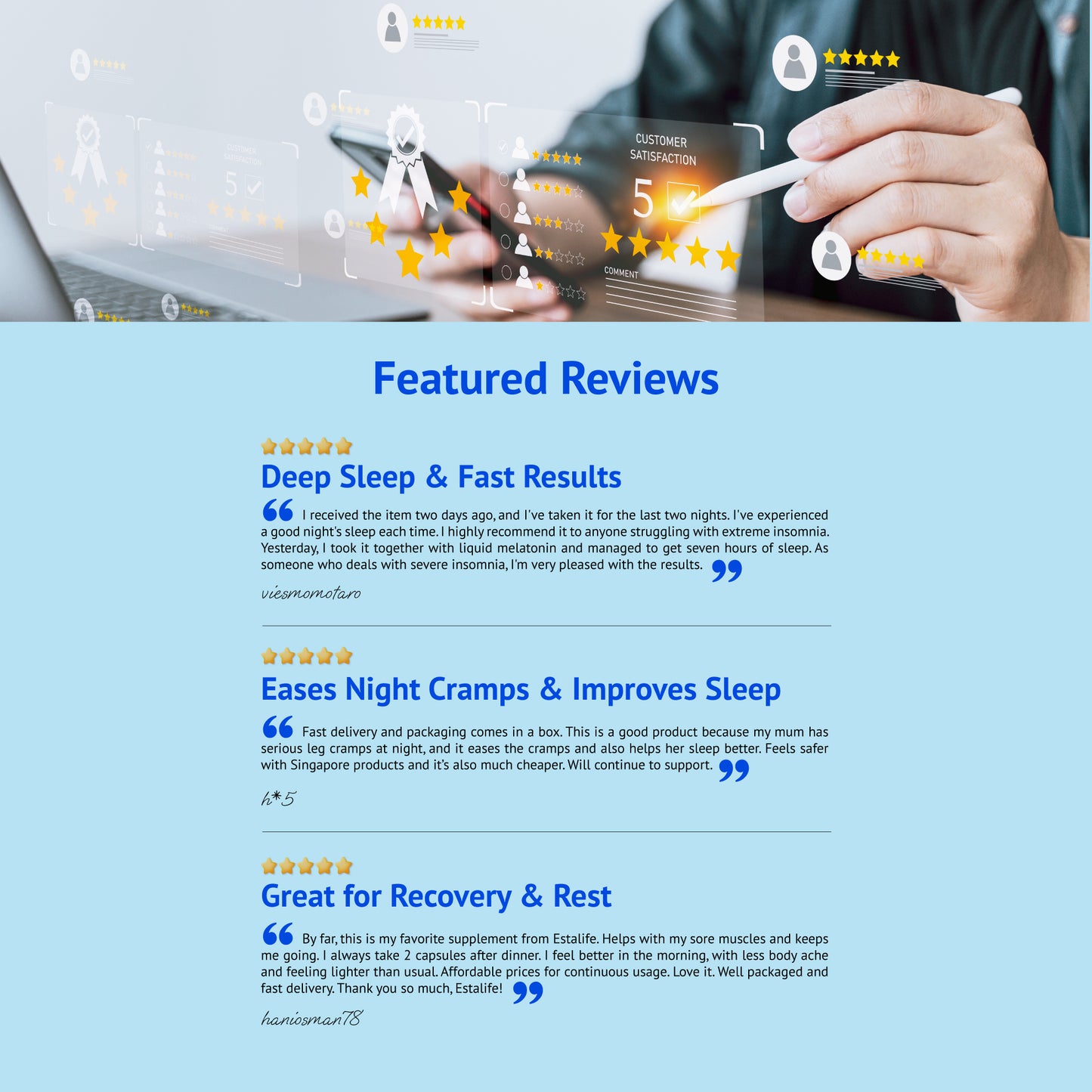 Estalife Magnesium Glycinate 1000MG