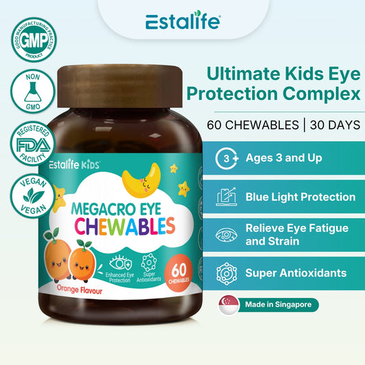 Estalife Kids MegaCro + Lutein Eye Chewables