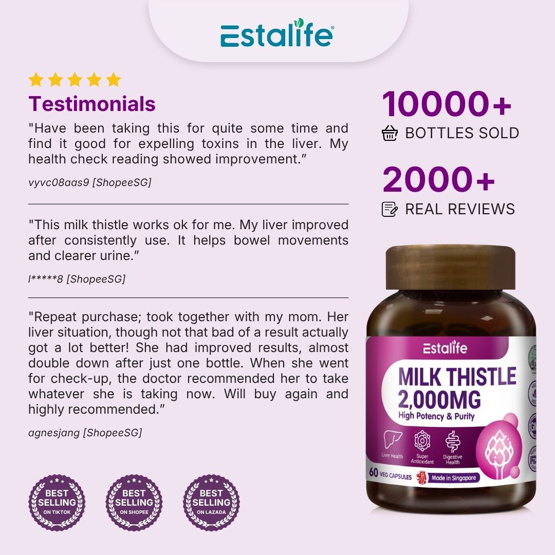 Estalife Milk Thistle 2000MG