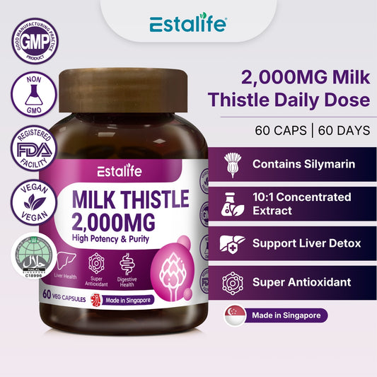 Estalife Milk Thistle 2000MG
