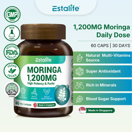 Estalife Moringa Leaf 1200MG