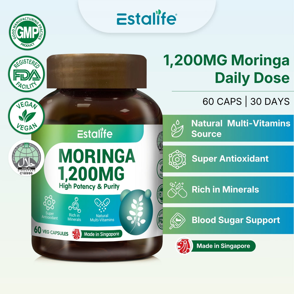 Moringa Leaf 1,200MG