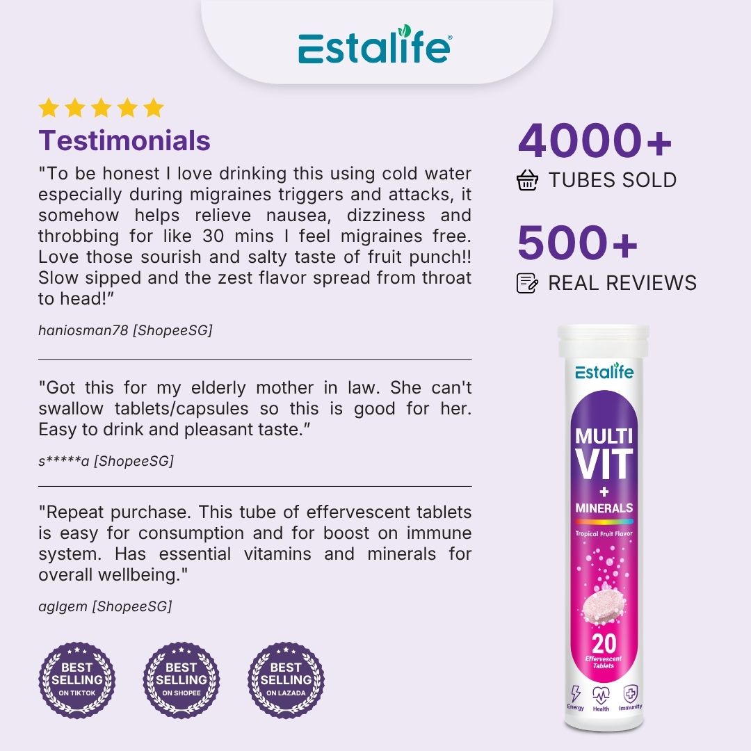 Estalife Multi-Vit Effervescent