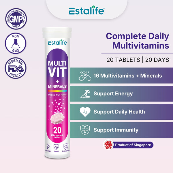 Multi-Vit + Minerals Effervescent